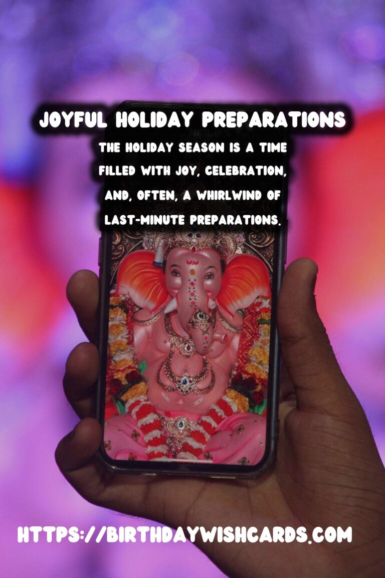 Joyful Holiday Survival Guide For Last-Minute Planning