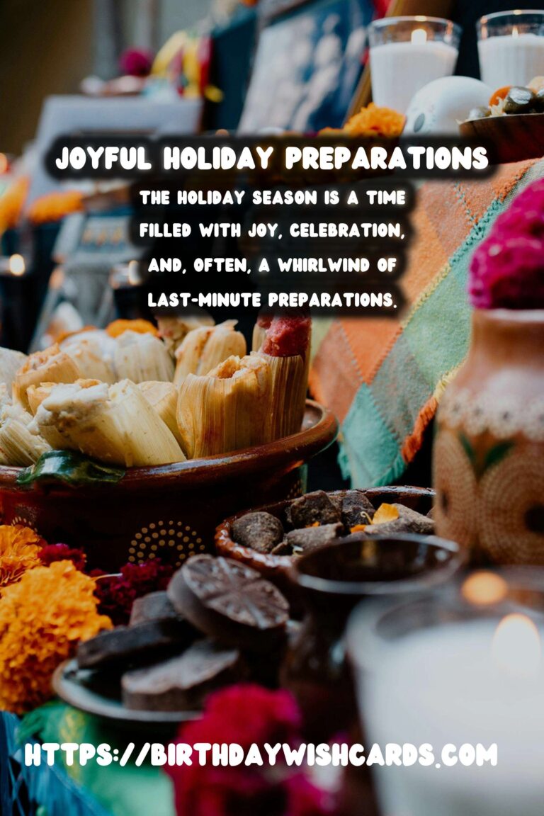 Joyful Holiday Survival Guide For Last-Minute Planning