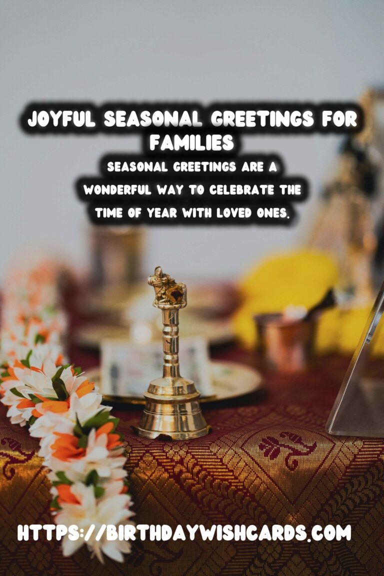 Joyful Seasonal Greeting Ideas For the Whole Family