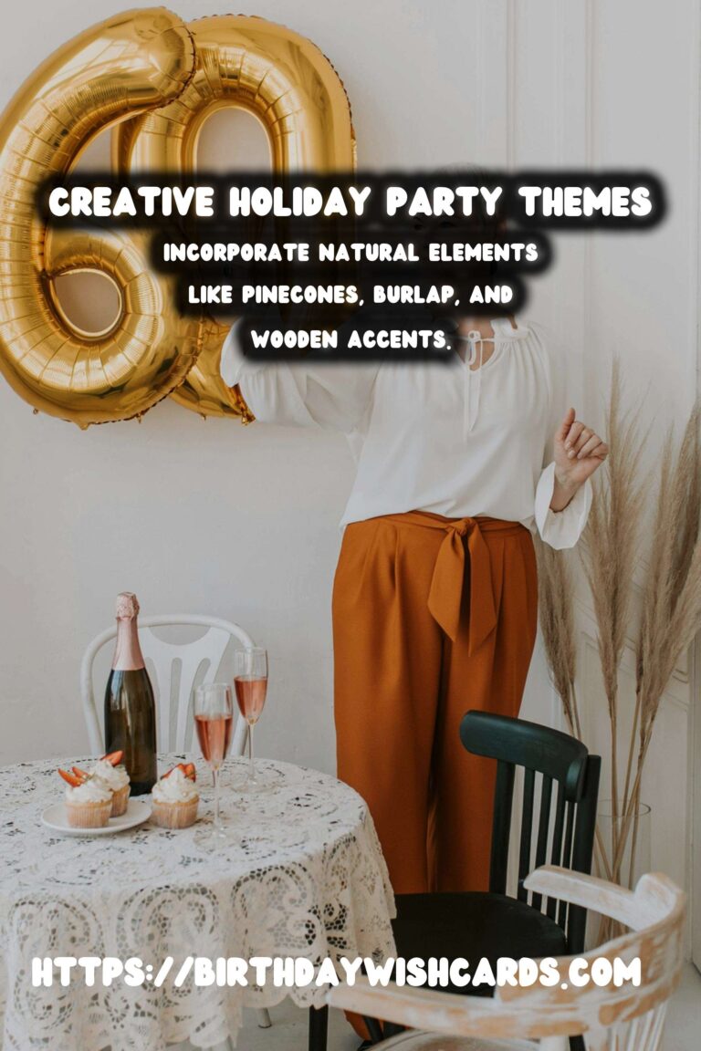 Joyful Ways to Craft Holiday Party Themes