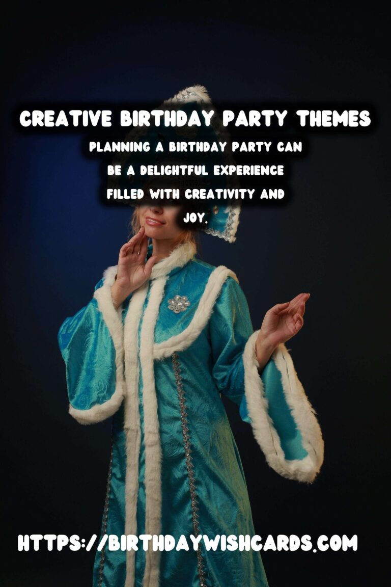Joyful Ways to Plan Birthday Party Themes