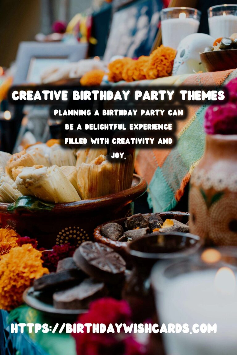 Joyful Ways to Plan Birthday Party Themes