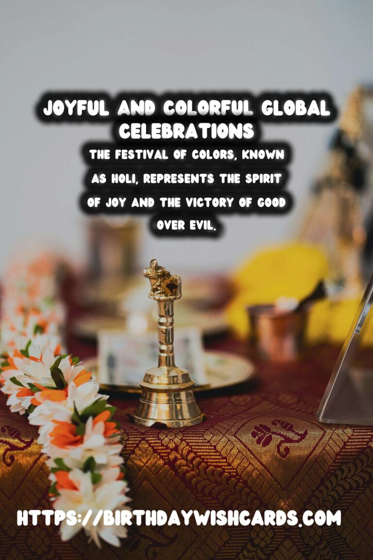 Joyful Ways to Write Global Celebration Ideas