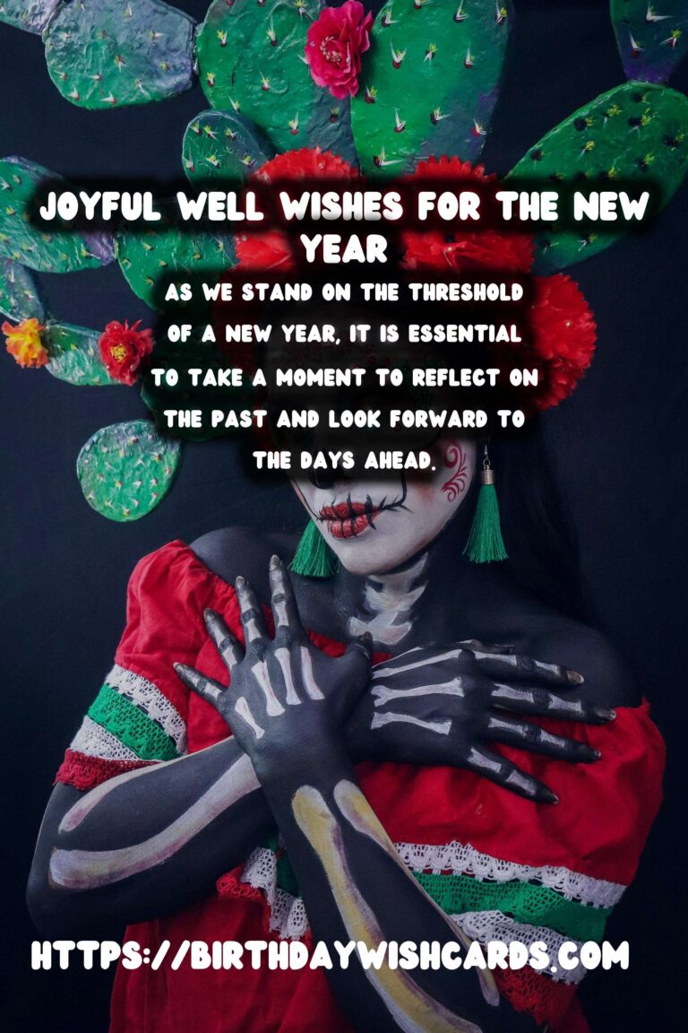 Joyful Well Wishes for the New Year