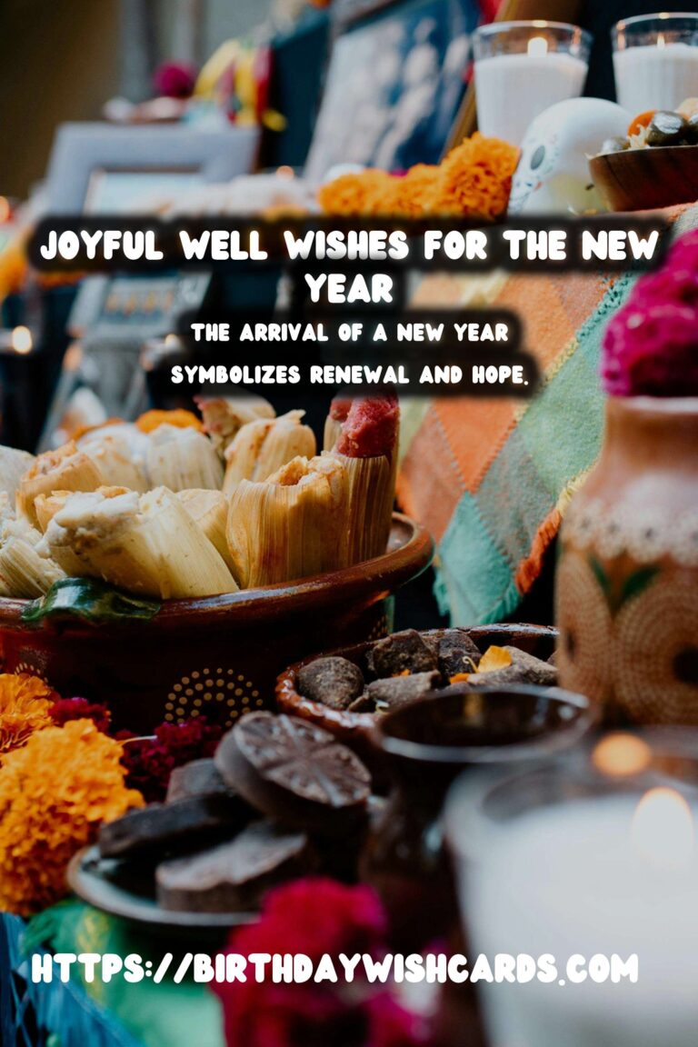 Joyful Well Wishes for the New Year