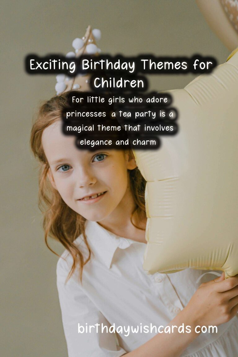 Kids Birthday Party Themes to Try This Year