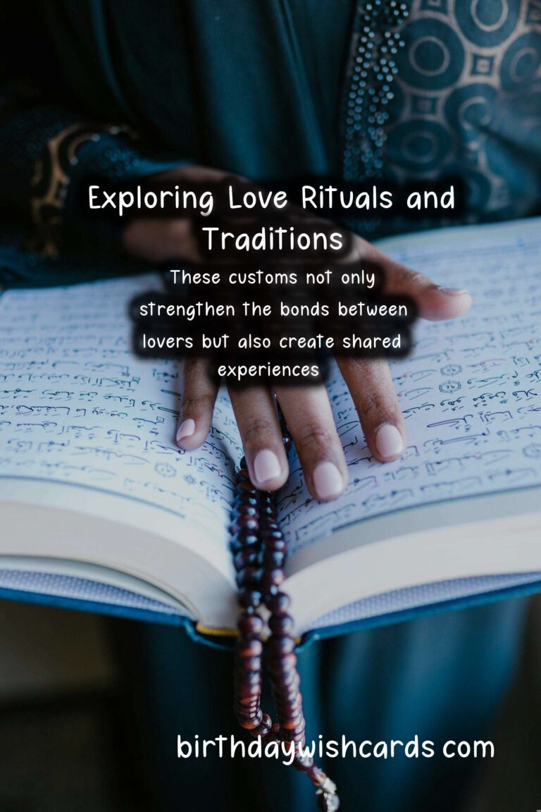 Lovers Rituals and Traditions Explained