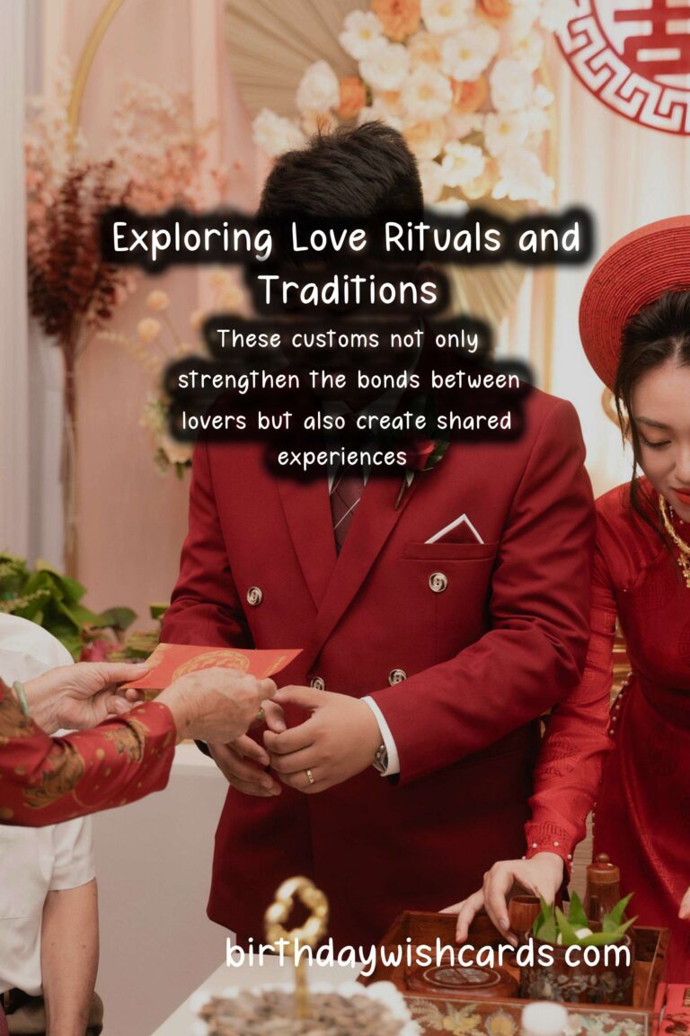 Lovers Rituals and Traditions Explained