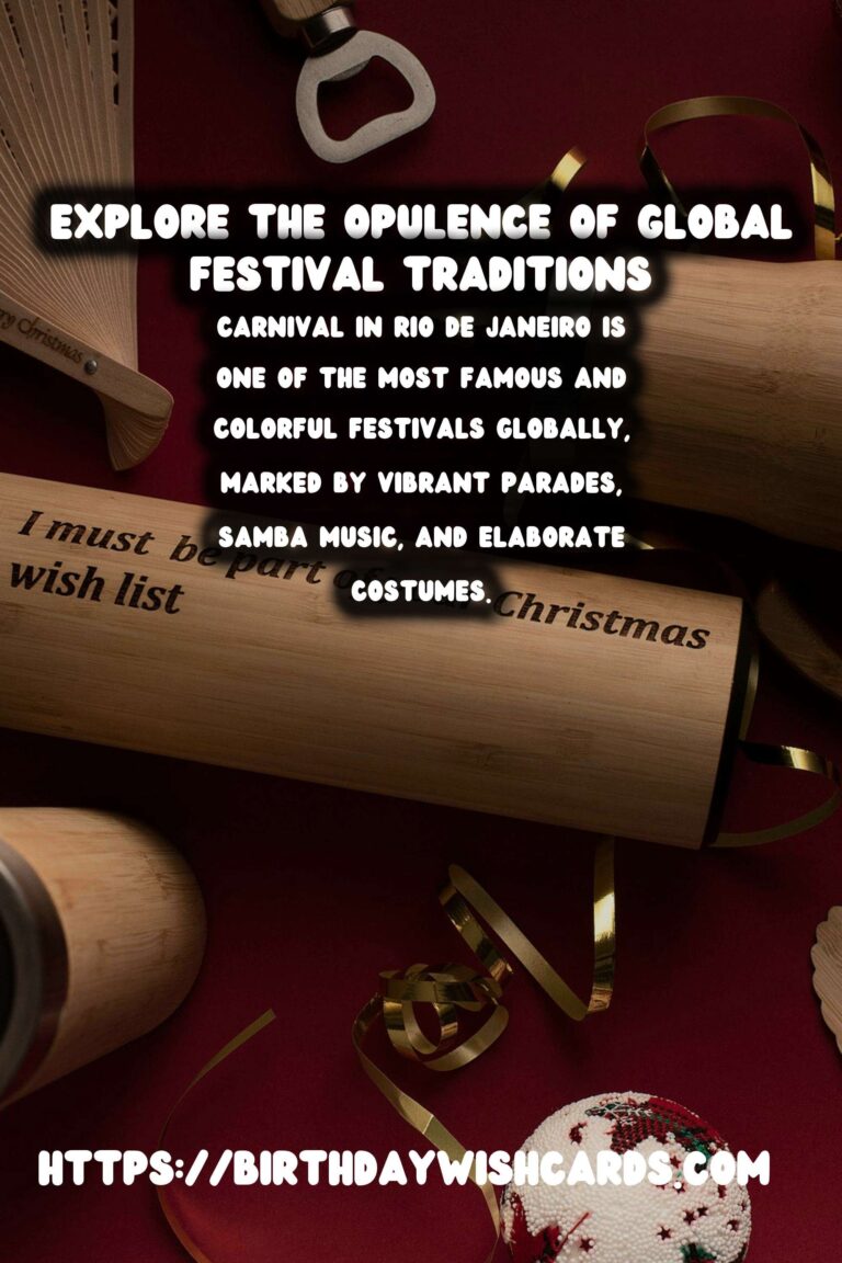 Luxurious Festival Traditions Around the World to Try This Year