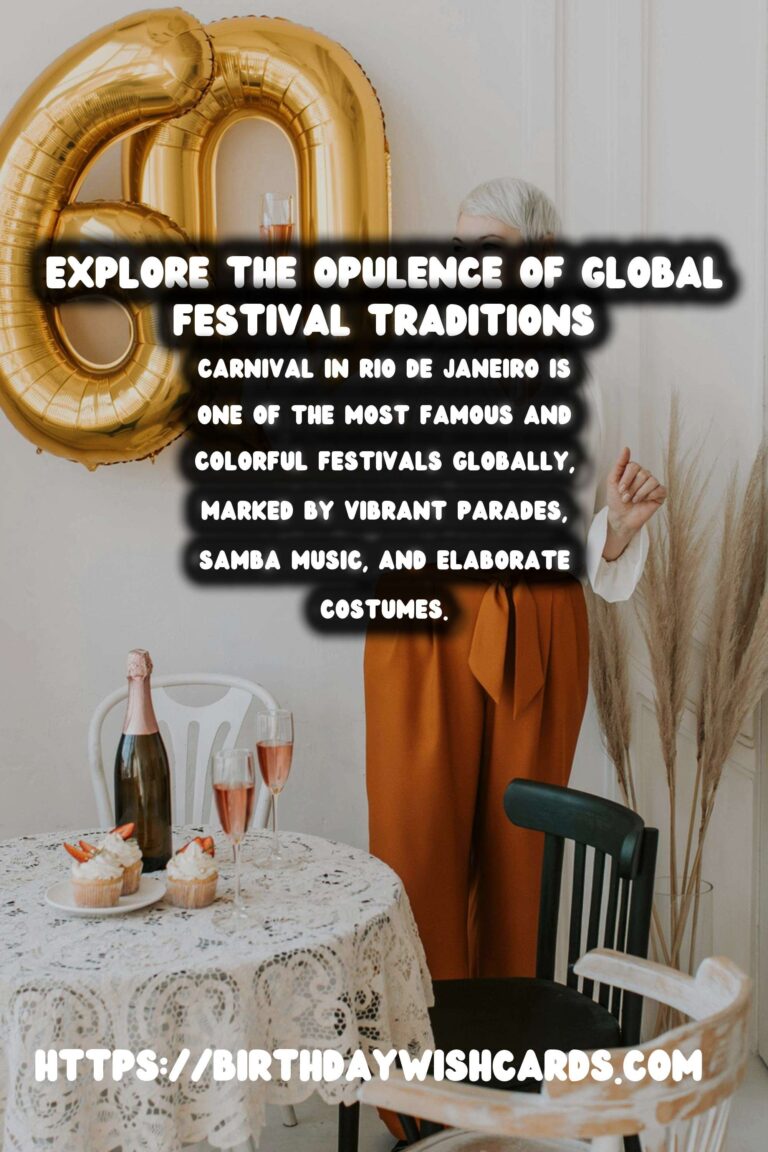 Luxurious Festival Traditions Around the World to Try This Year