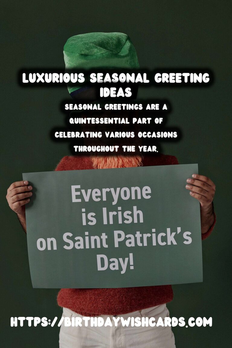 Luxurious Ways to Design Seasonal Greeting Ideas