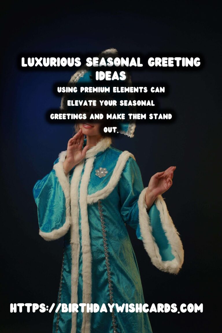 Luxurious Ways to Design Seasonal Greeting Ideas
