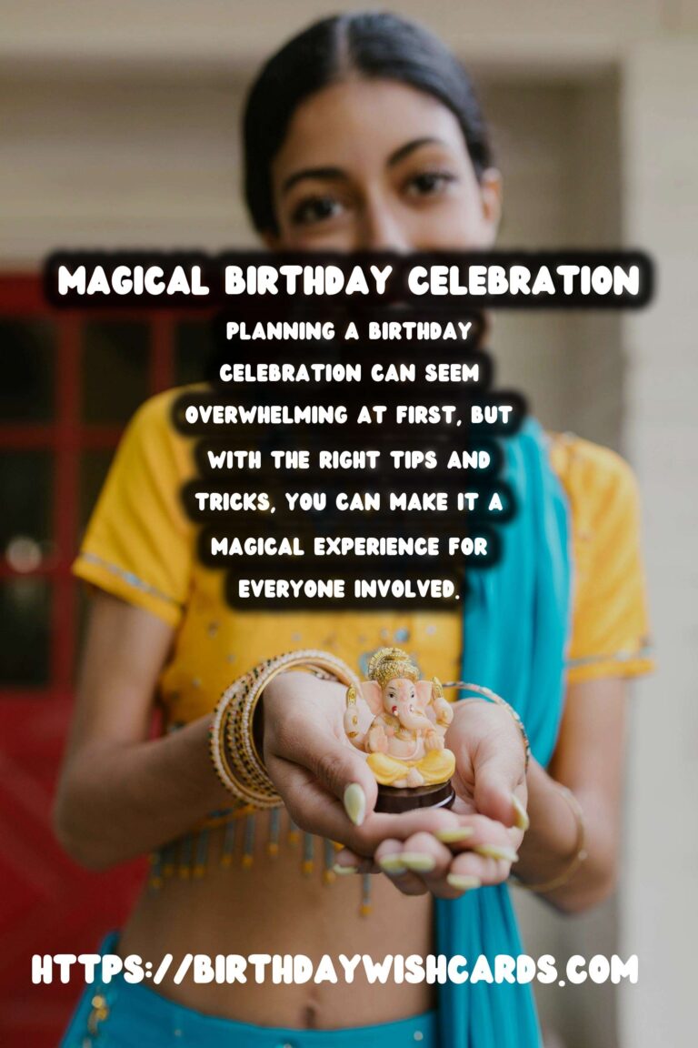 Magical Birthday Planning Tips That Shine
