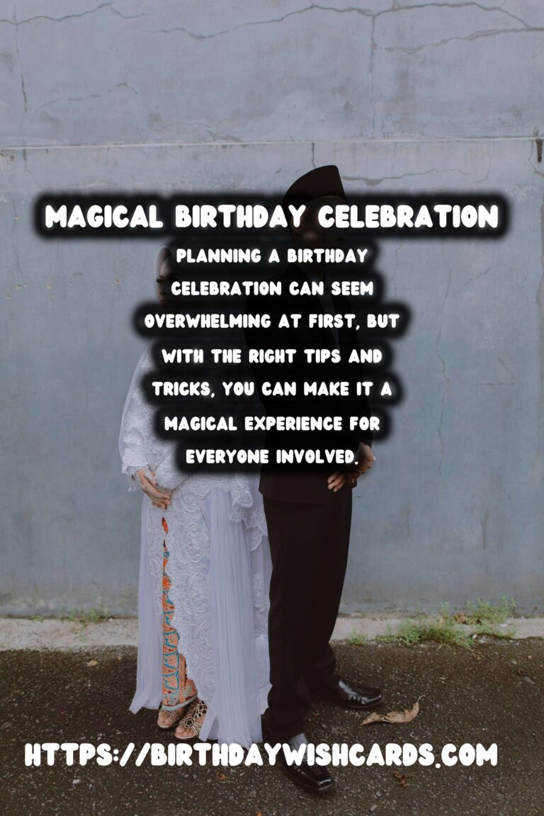 Magical Birthday Planning Tips That Shine