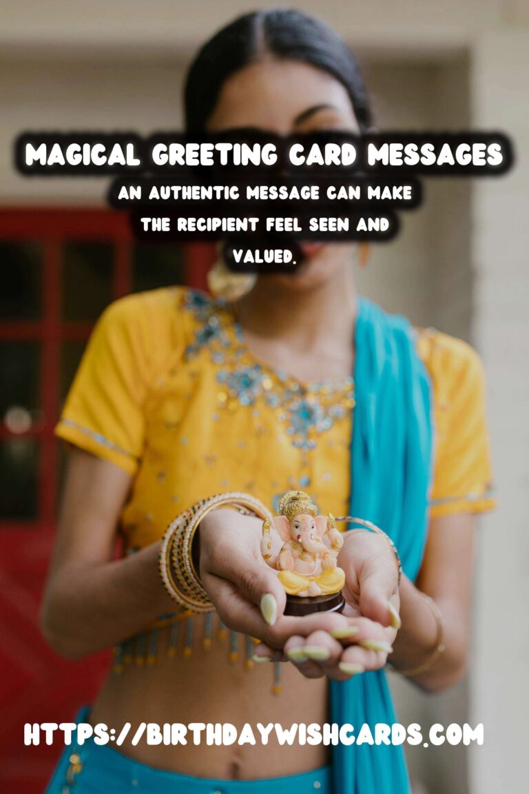 Magical Greeting Card Messages That Feel Authentic