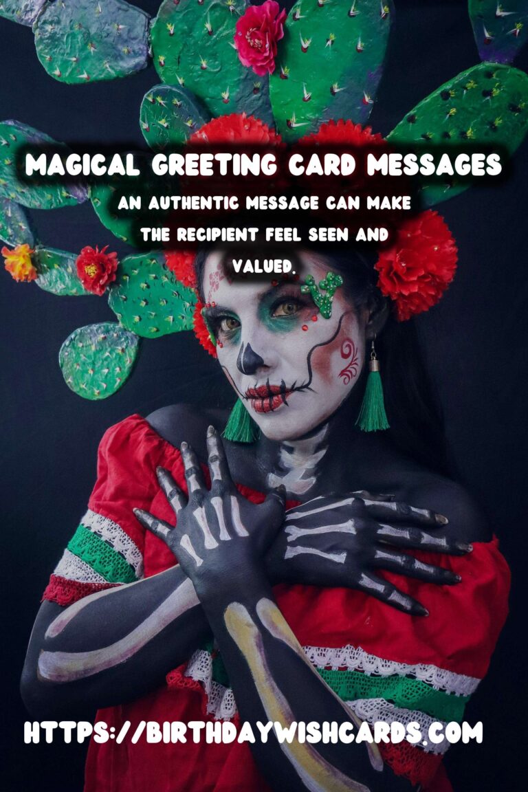 Magical Greeting Card Messages That Feel Authentic