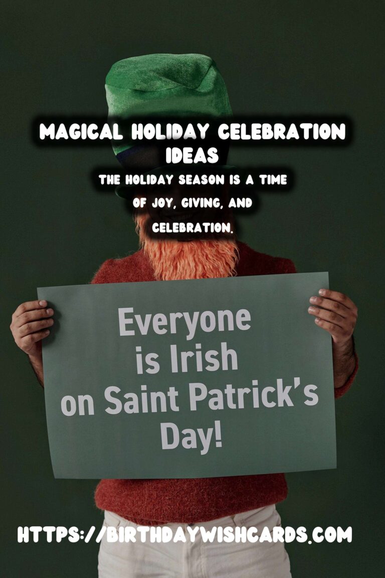 Magical Ways to Design Holiday Celebration Ideas