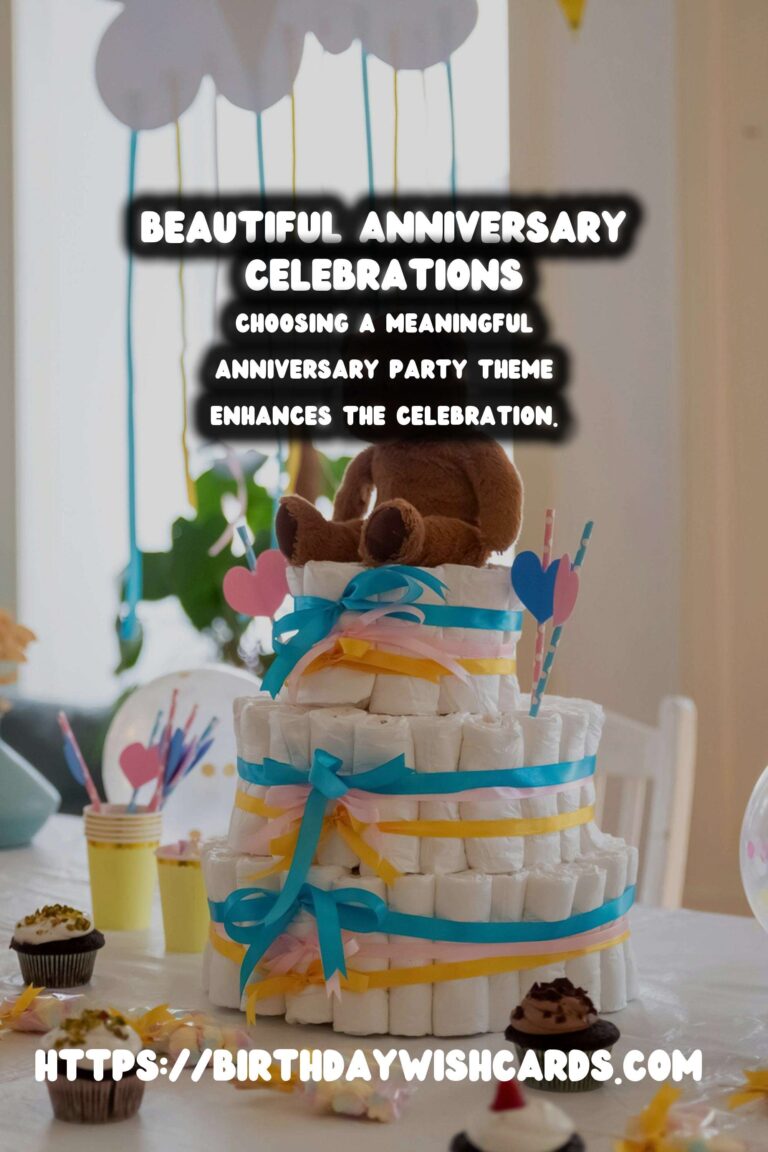 Meaningful Anniversary Party Themes That Capture the Moment