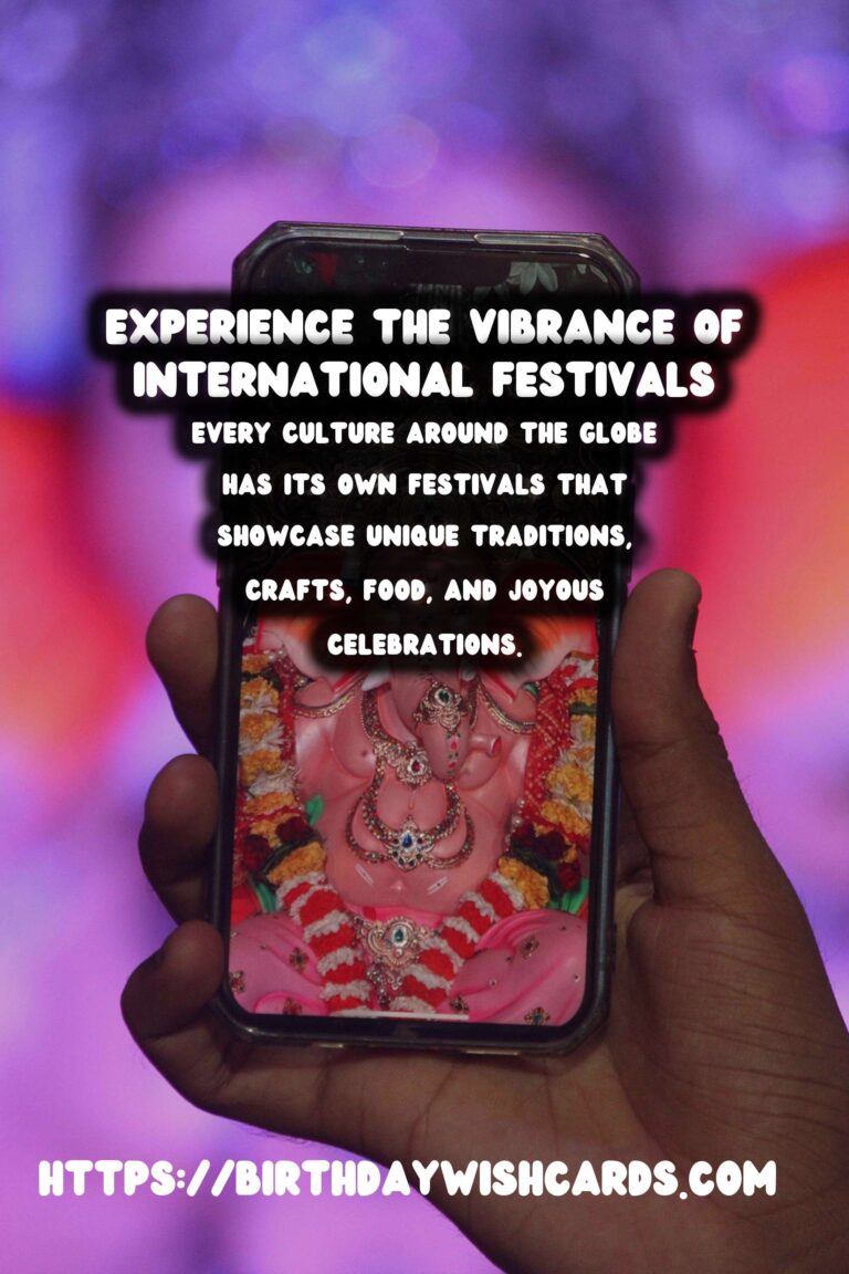 Meaningful International Festival Guides That Impress