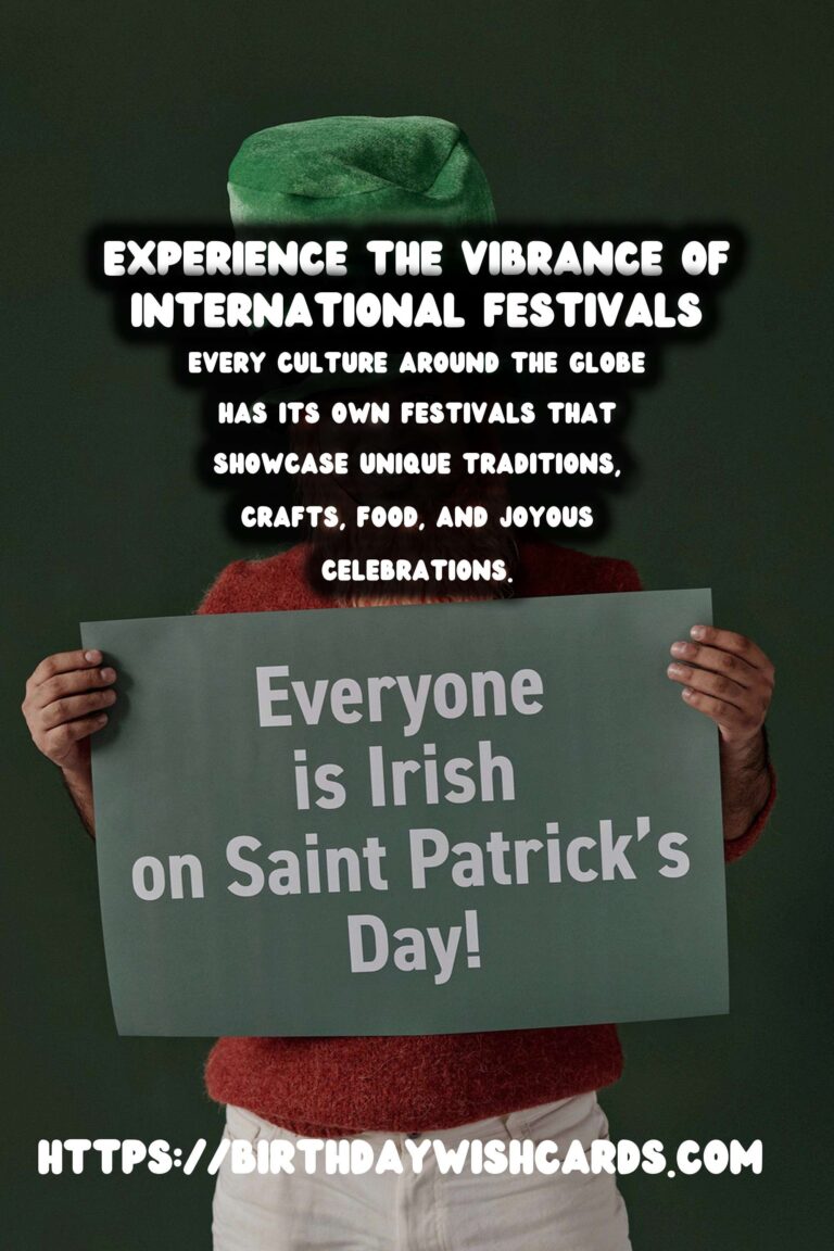 Meaningful International Festival Guides That Impress