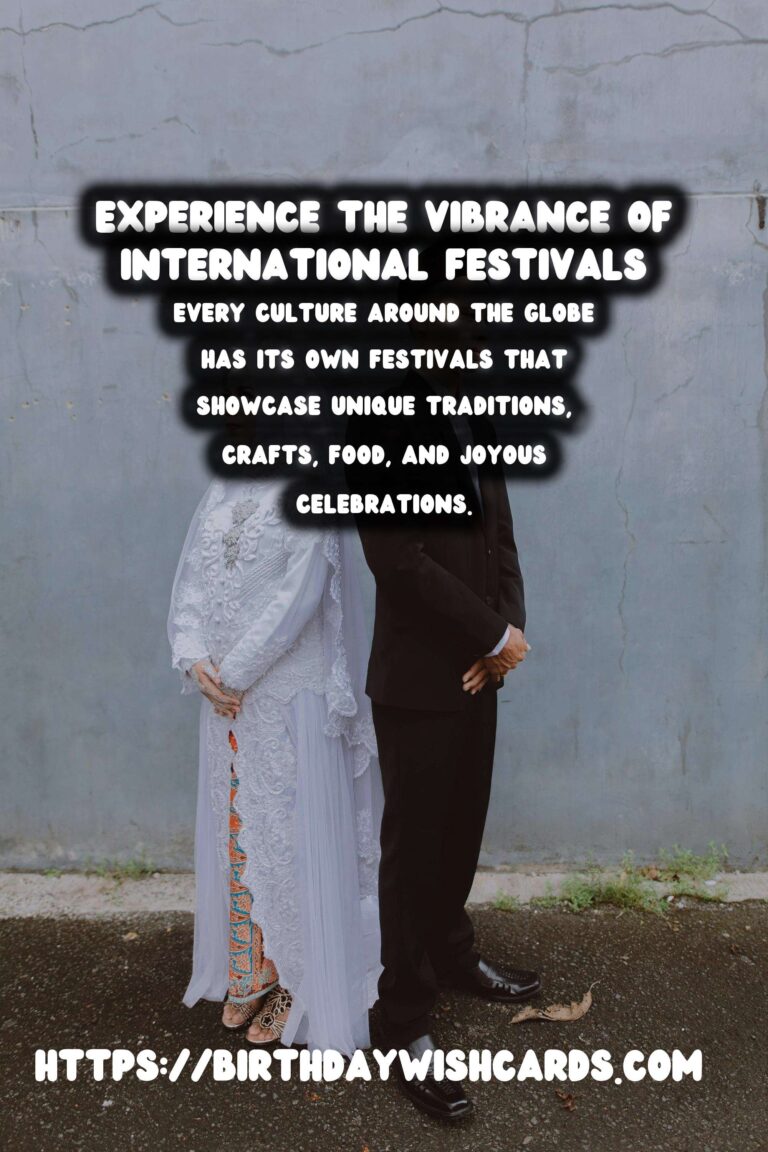 Meaningful International Festival Guides That Impress