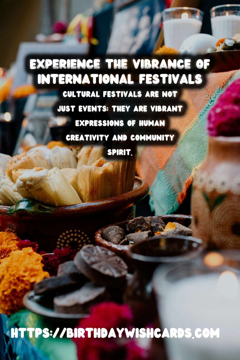 Meaningful International Festival Guides That Impress