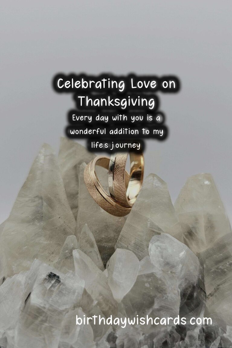 Memorable Anniversary Quotes for Thanksgiving