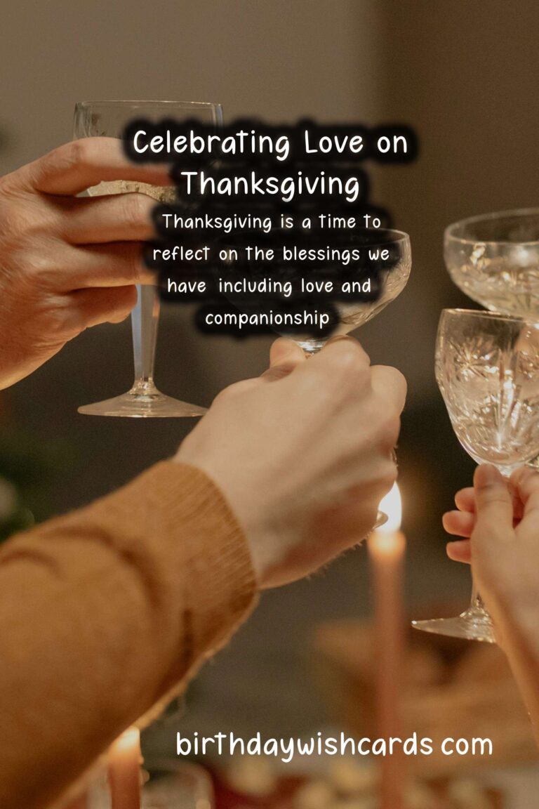 Memorable Anniversary Quotes for Thanksgiving
