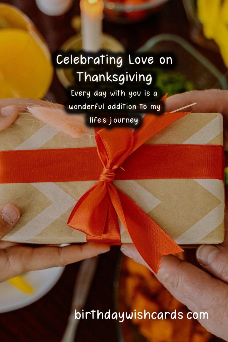 Memorable Anniversary Quotes for Thanksgiving