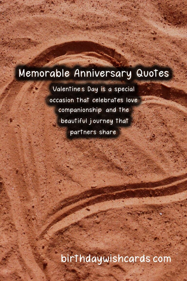 Memorable Anniversary Quotes for Valentine's Day