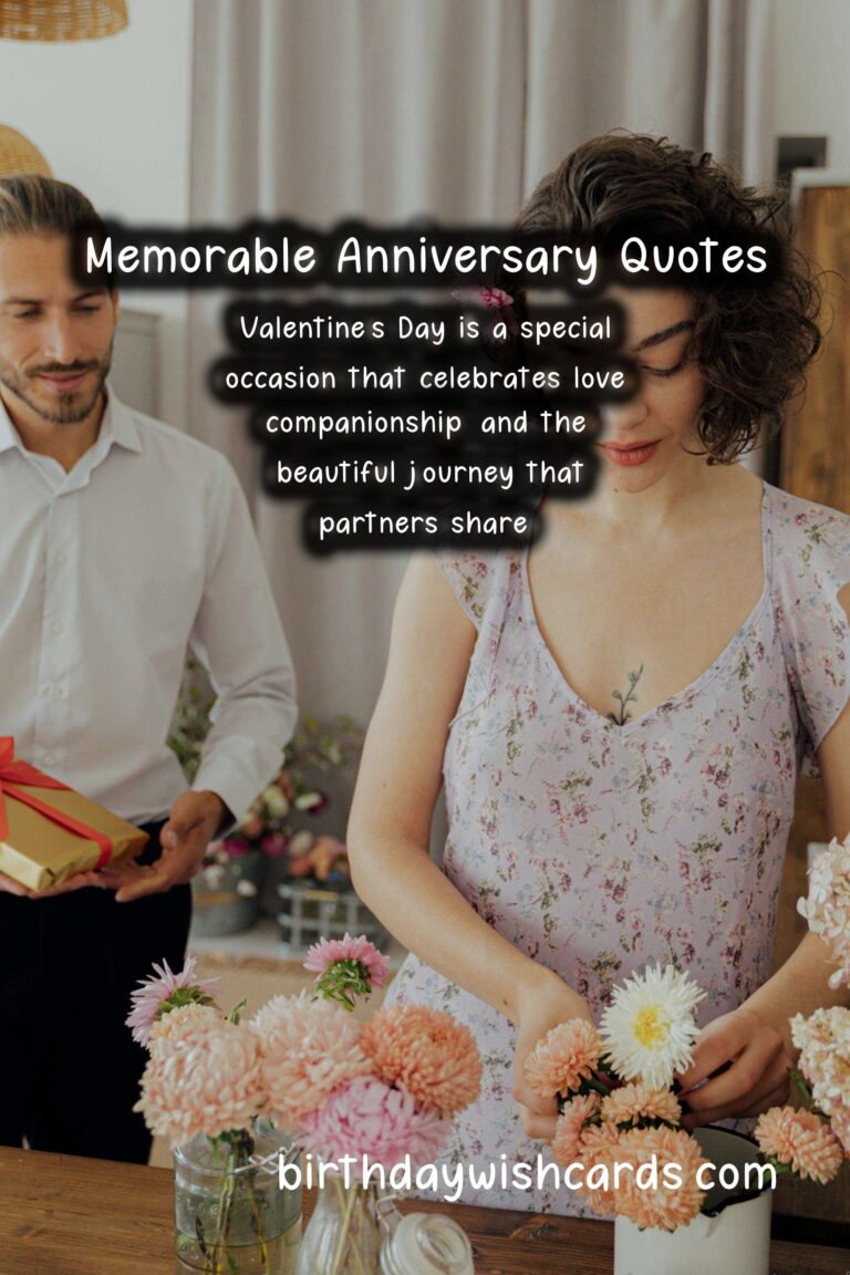 Memorable Anniversary Quotes for Valentine's Day