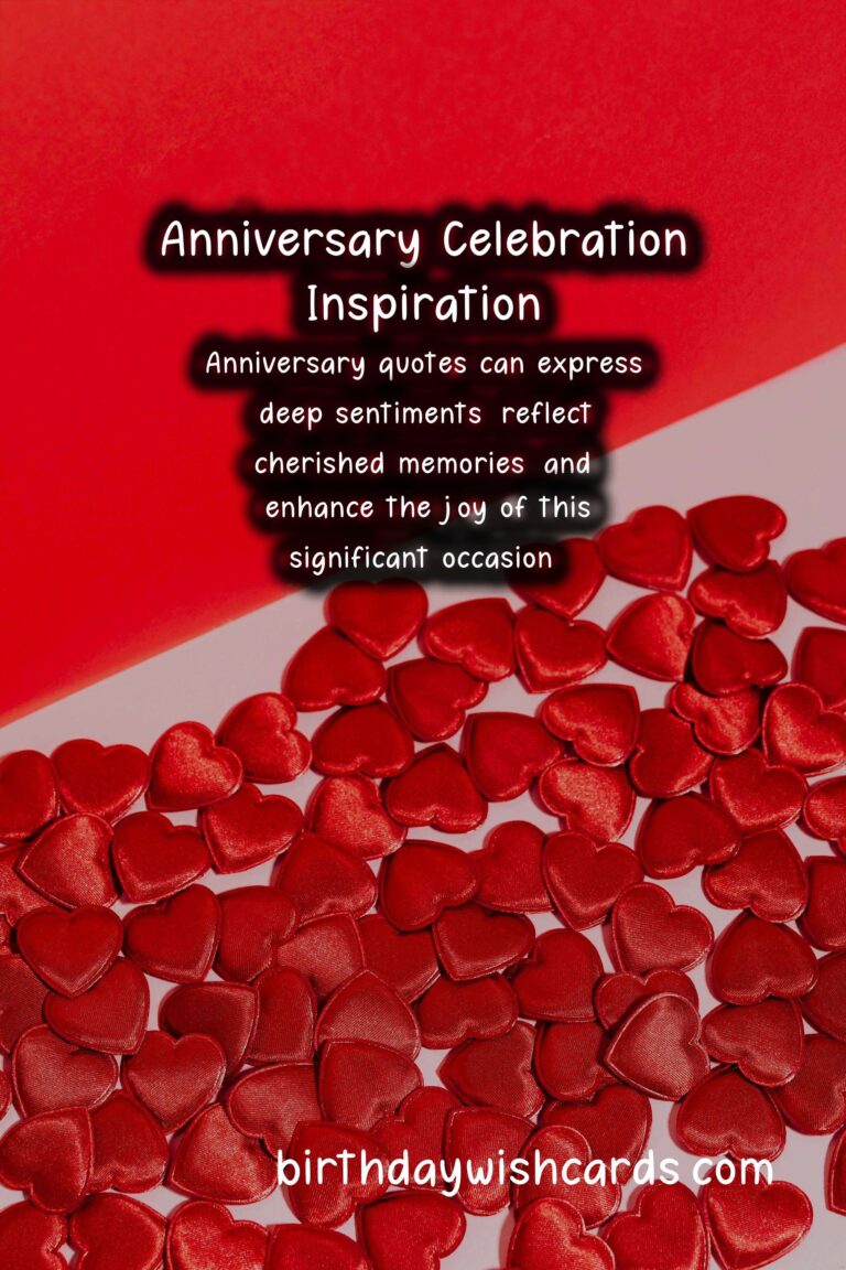 Memorable Anniversary Quotes for Your Wedding Celebration