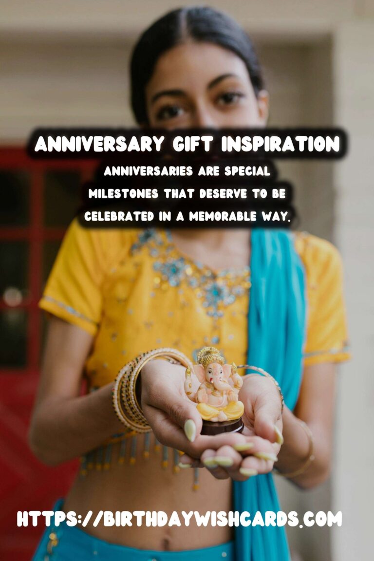Memorable Ways to Organize Anniversary Gift Ideas