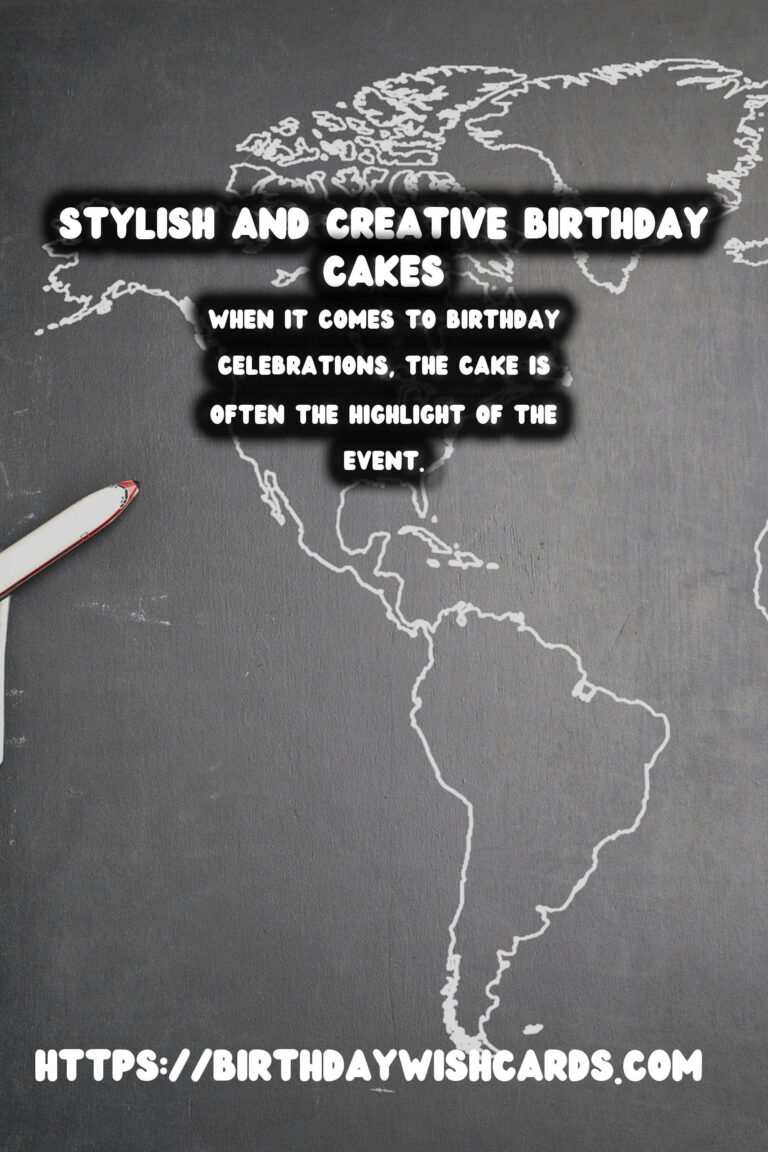 Modern Birthday Cake Ideas That Reflect Your Style