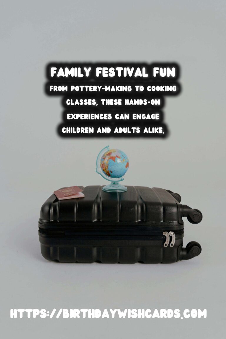 Modern Festival Activities for Families: Fun for Everyone