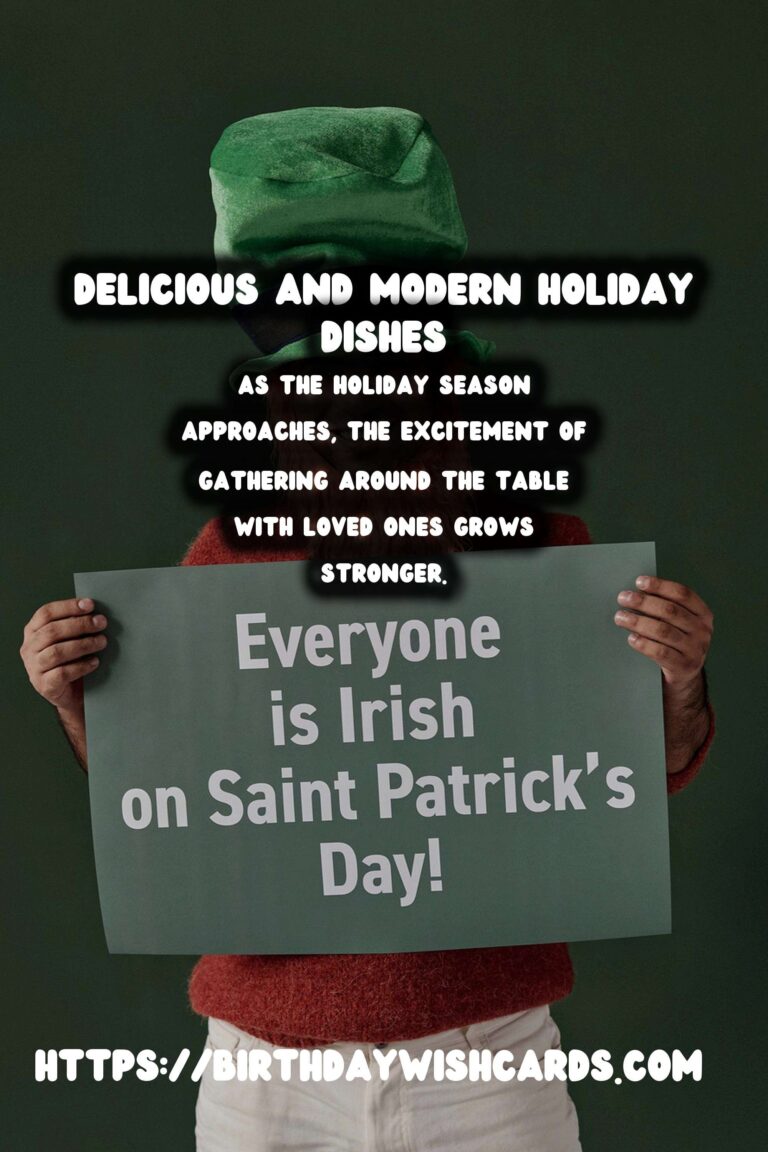 Modern Holiday Food Ideas For the Whole Family