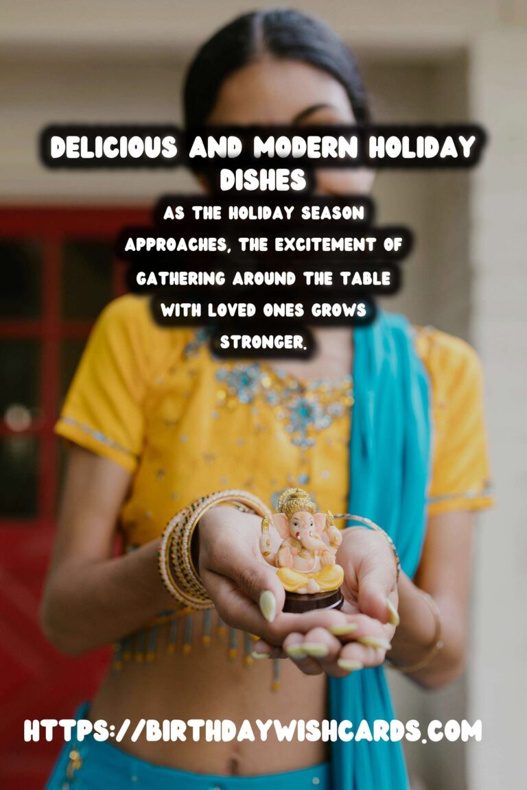 Modern Holiday Food Ideas For the Whole Family