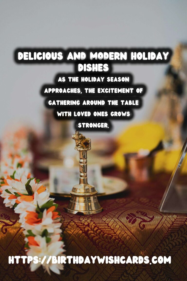 Modern Holiday Food Ideas For the Whole Family