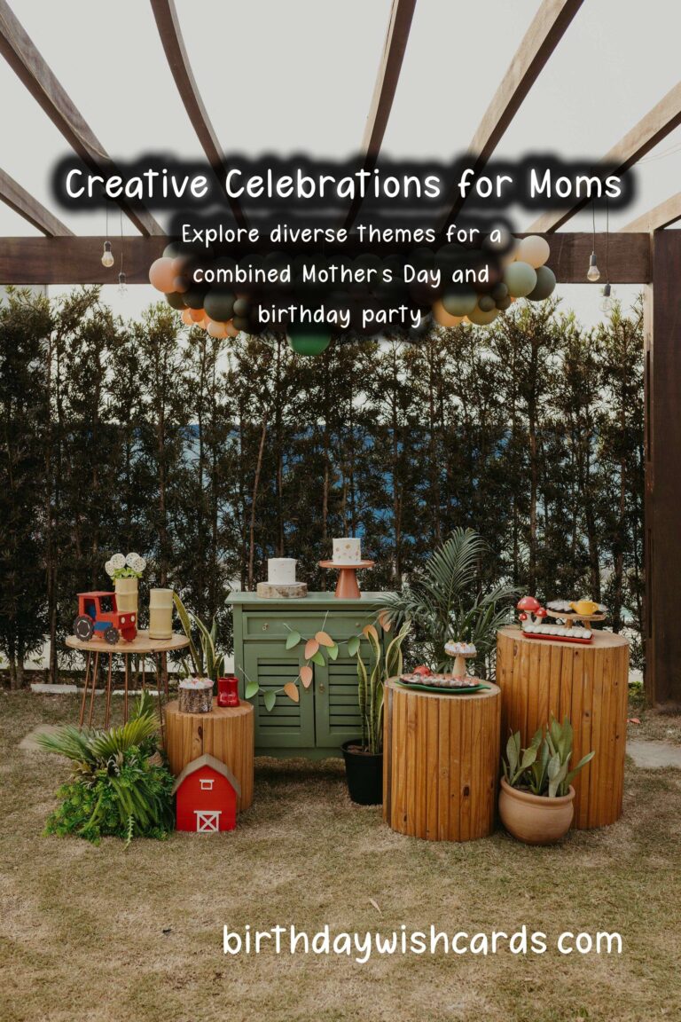 Mother’s Day Birthday Party Themes to Try This Year