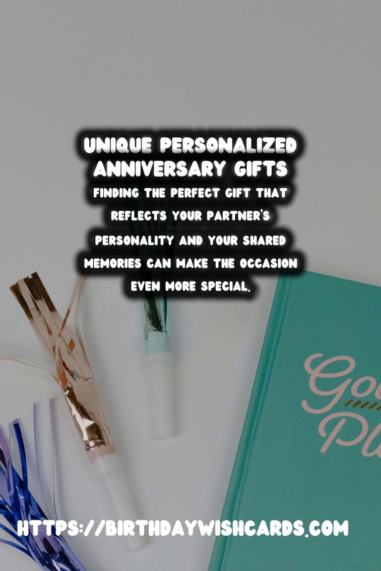 Personalized Anniversary Gift Ideas That Shine
