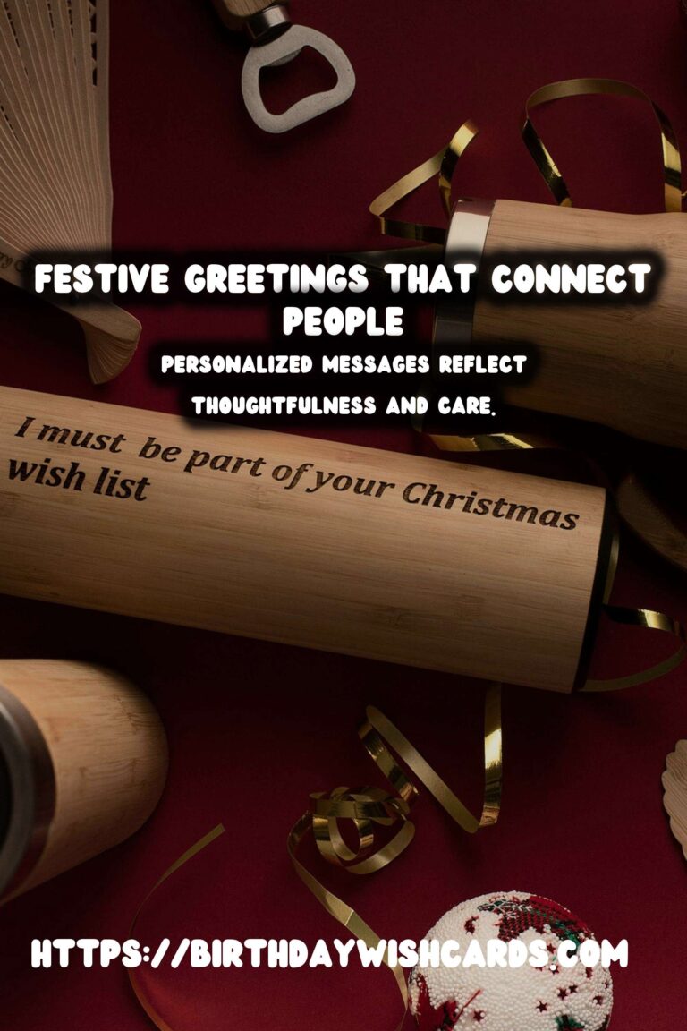 Personalized Festival Wishes and Messages That Impress