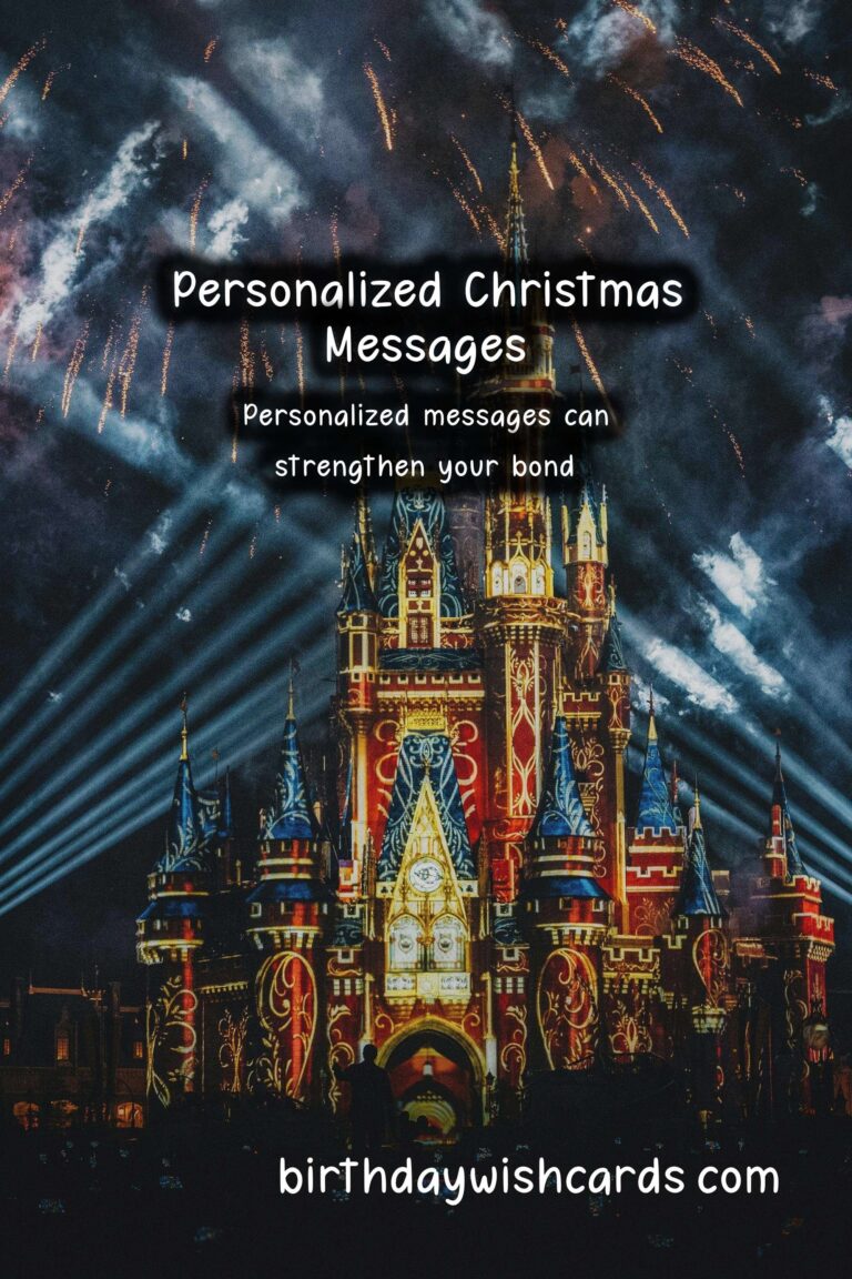 Personalized Message Ideas for Christmas