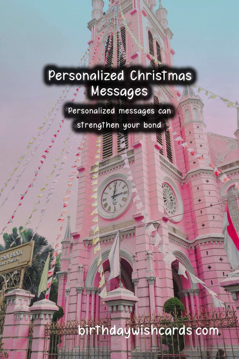 Personalized Message Ideas for Christmas