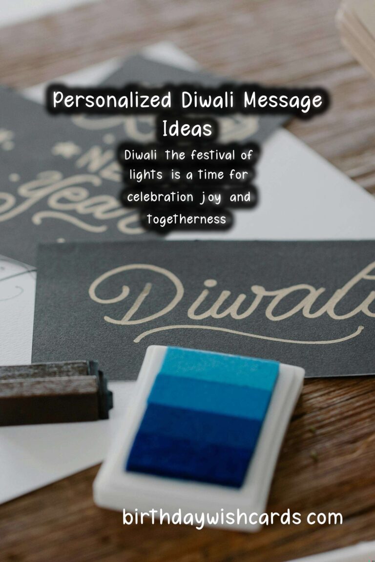 Personalized Message Ideas for Diwali