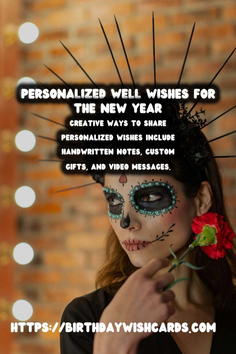 Personalized Well Wishes to Try This Year