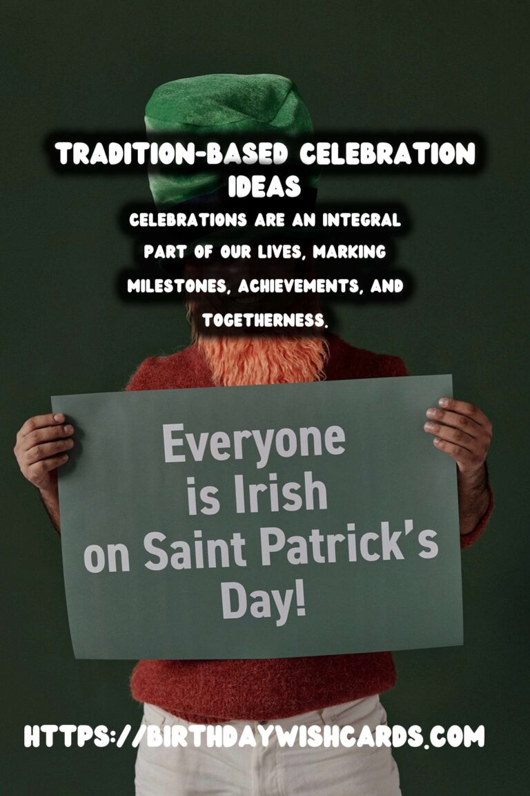 Practical Tradition-Based Celebration Ideas That Capture the Moment