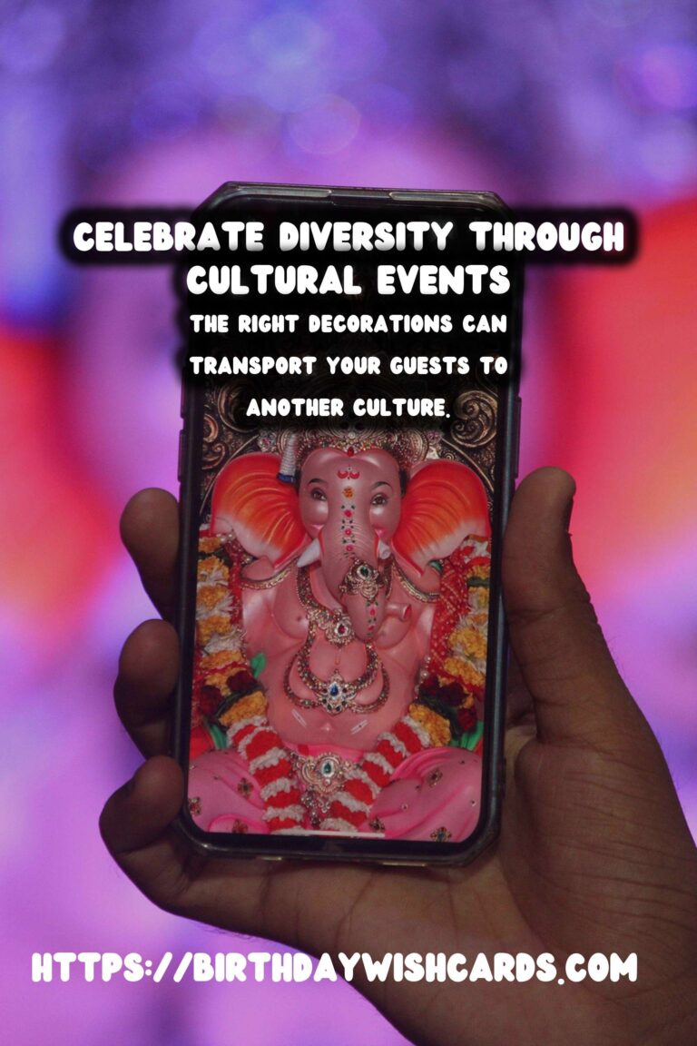Refreshing Cultural Celebration Tips That Will Wow Your Guests