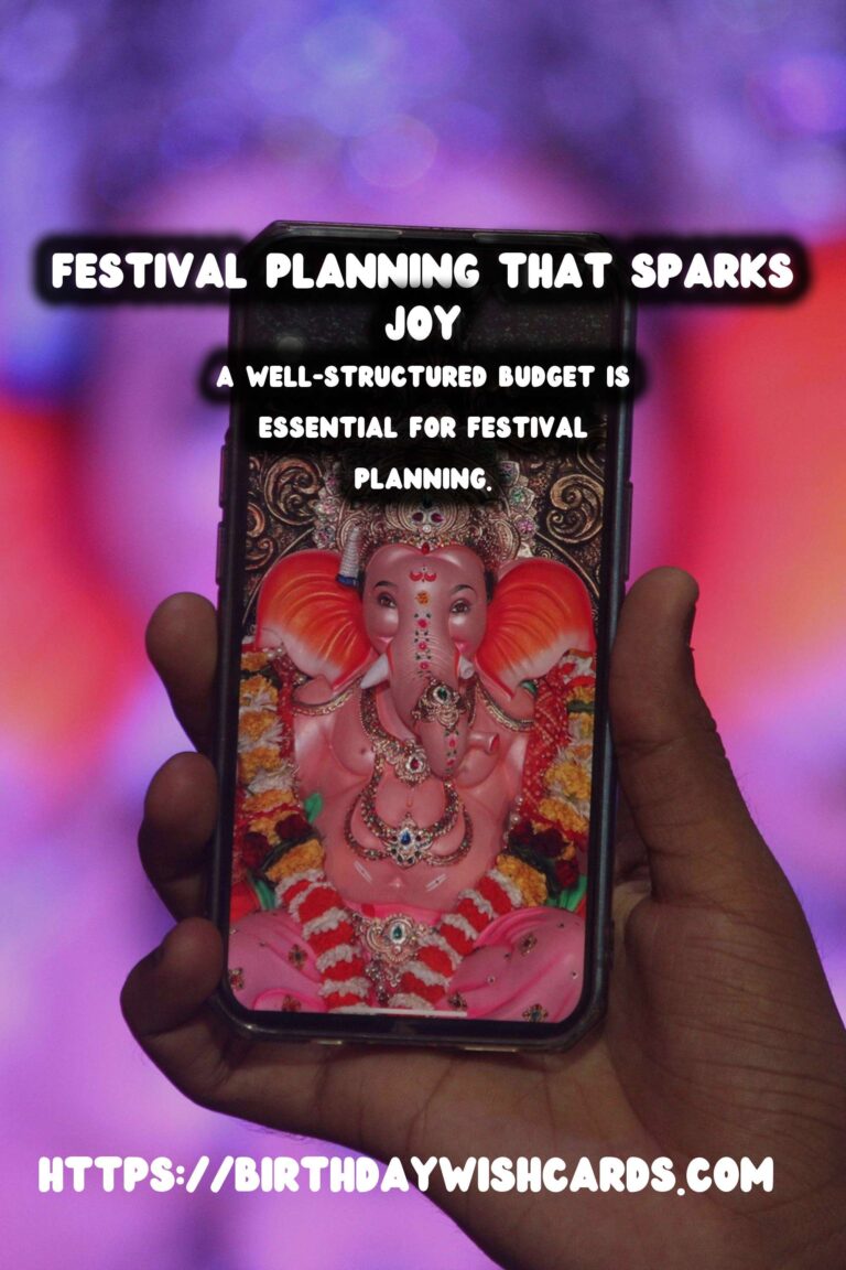 Refreshing Festival Planning Guide That Spark Joy
