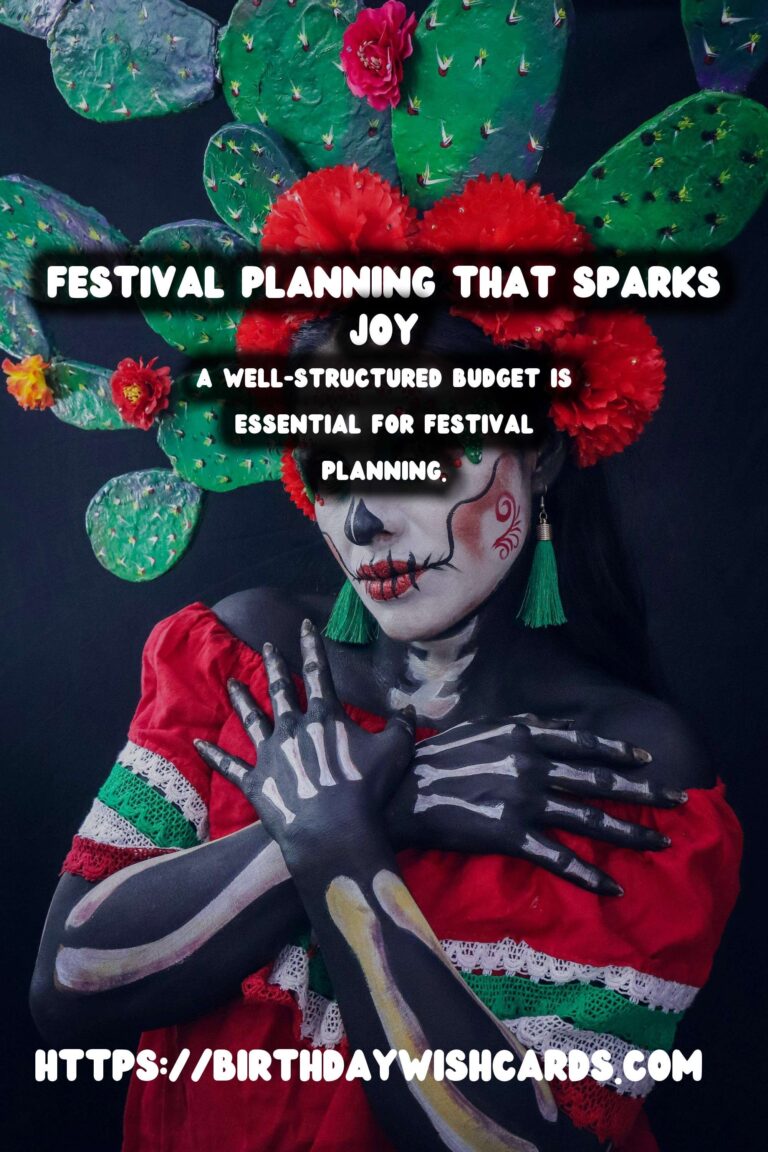 Refreshing Festival Planning Guide That Spark Joy