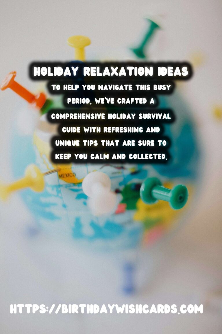 Refreshing Holiday Survival Guide: Unique Tips for a Stress-Free Season